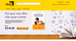 Desktop Screenshot of ideaeditora.com.br