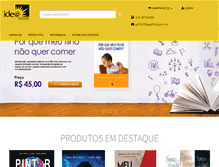 Tablet Screenshot of ideaeditora.com.br